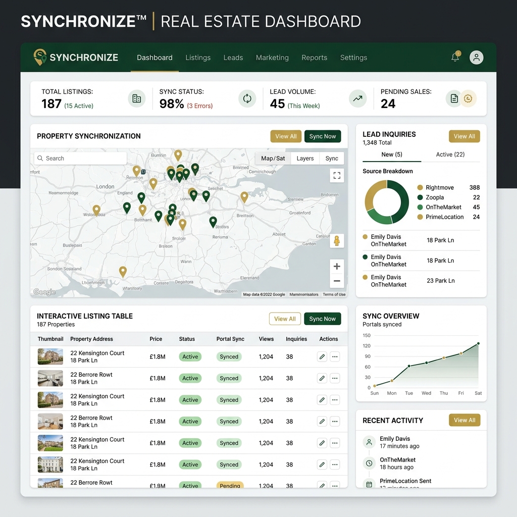 Illustrazione AI per Automazioni per il Settore Immobiliare: Vendi di Più, Gestisci Meglio